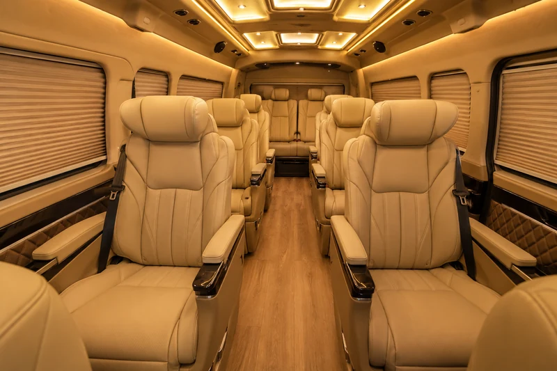 Toyota VIP Commuter interior premium van Thailand
